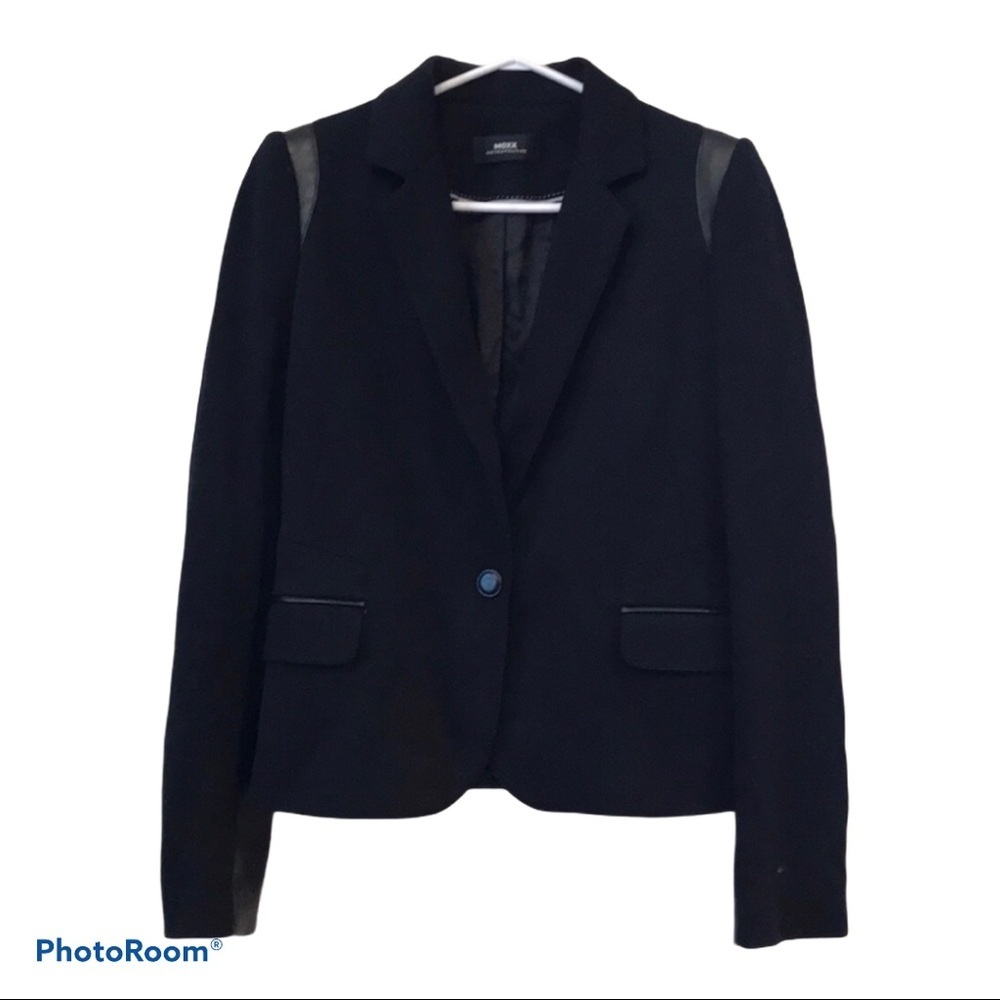 Mexx | Leather Accent Blazer